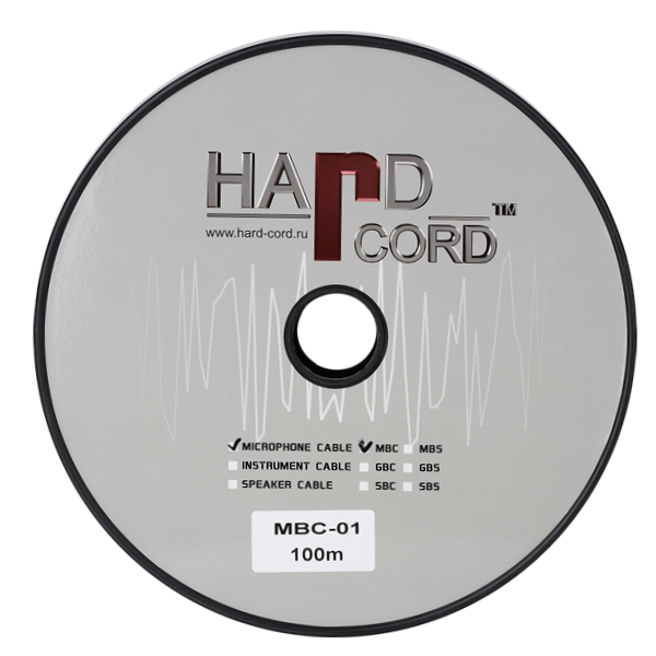HardCord MBC-01 микрофонный кабель, 100м