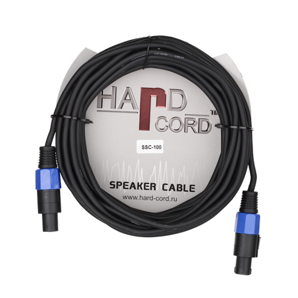 HardCord SSC-100 колоночный кабель спикон-спикон 10m
